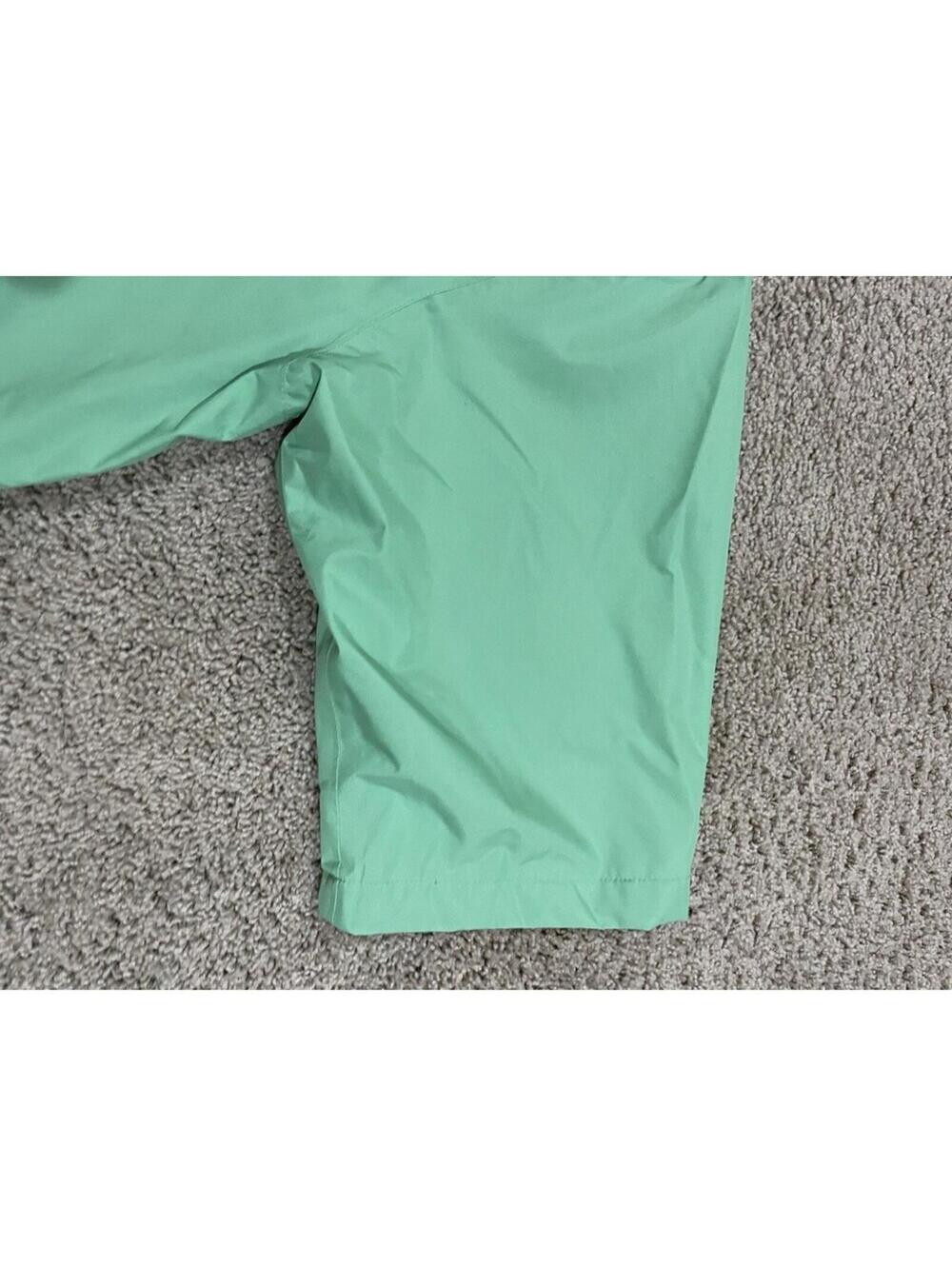 Peter Millar Women's Rain Jacket Coat Full Zip Green L Large 1/2 Sleeve Pockets - Picture 4 of 10